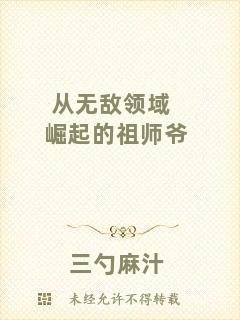 從無敵領域崛起的祖師爺