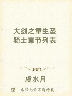 大劍之重生圣騎士章節列表